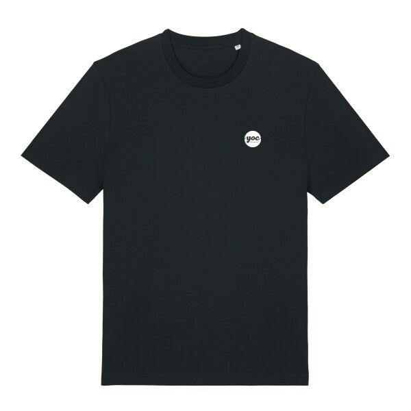 YOGA Unisex T-shirt - zwart Thumbnail